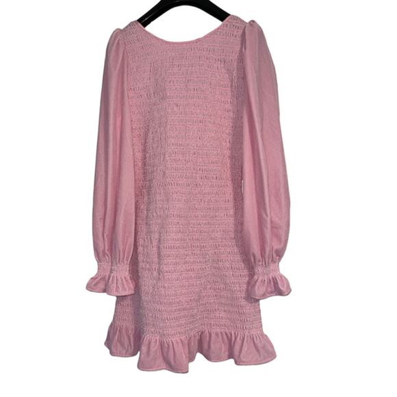 LoveShackFancy Pink Mini Dress - Picture 4 of 13